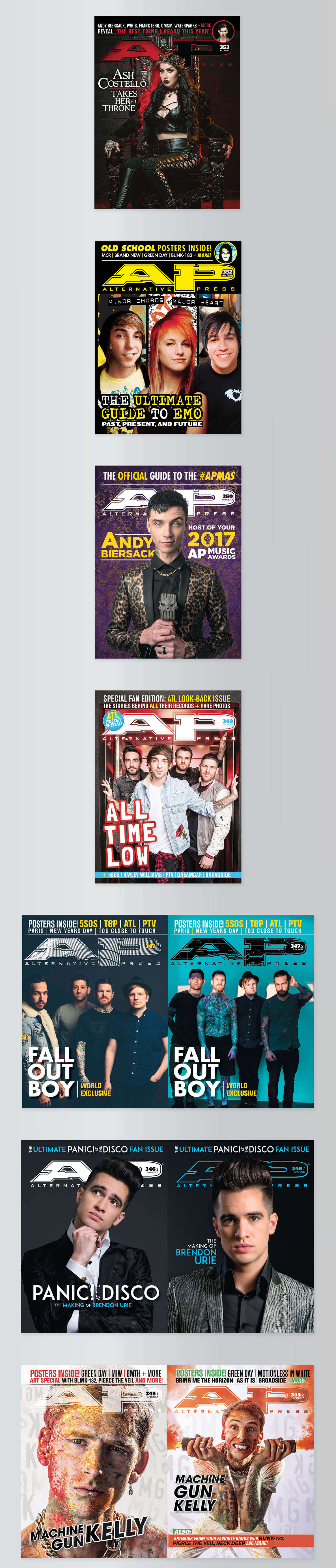 Alternative Press Magazine Covers