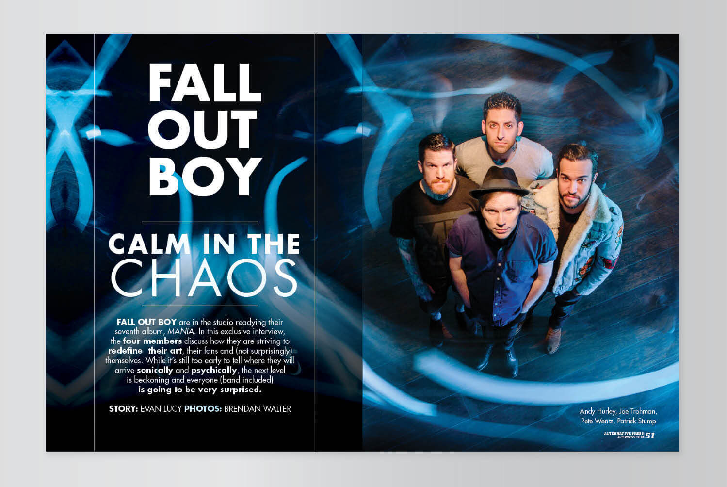 Fall Out Boy Cover Story